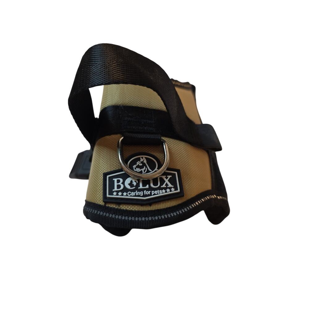 Small Puppy Dog Tan Harness By Bolux | Adjustible Reflective